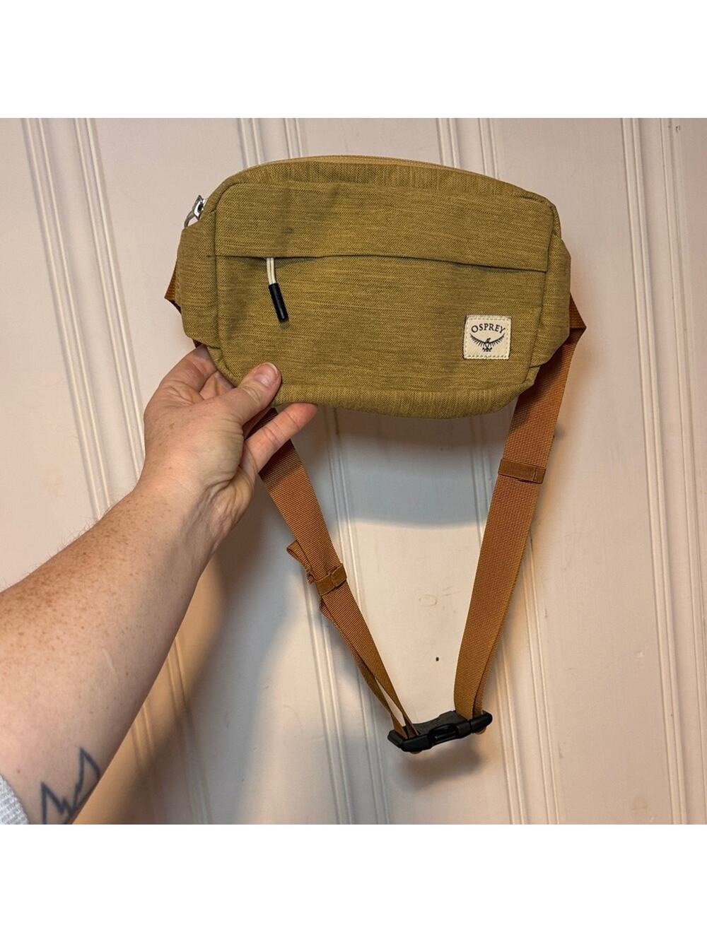 Osprey wheat yellow tan minimalist arcane waist Belt Bag Fanny pack sling